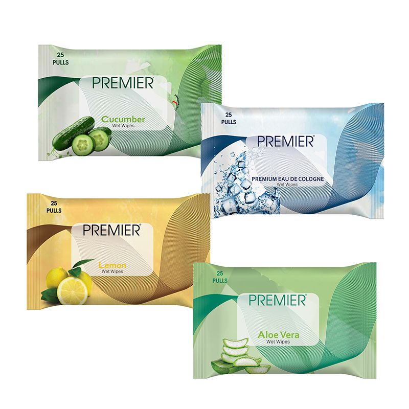 Premier Wet Wipes 10 Pulls Assorted Ã¢â‚¬â€œ Pack of 6