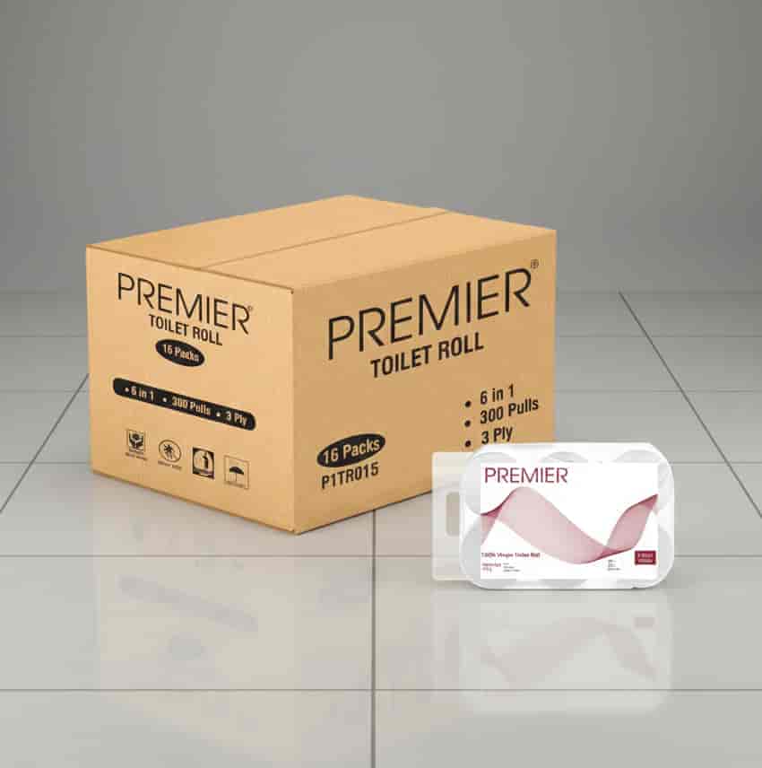 Premier Tissue  Paper TR 300 Pulls 3 Ply 6x1